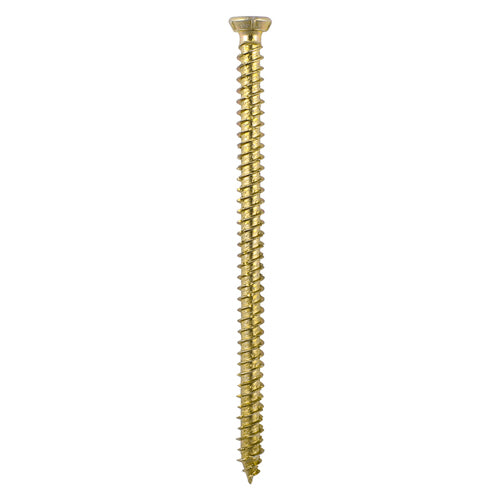 Concrete Bolts & Screws - Multi-Fix Concrete Screw - Countersunk - Yellow