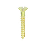 Brass Woodscrew - Countersunk