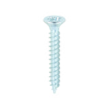 Twin-Thread Woodscrew - Zinc - Countersunk