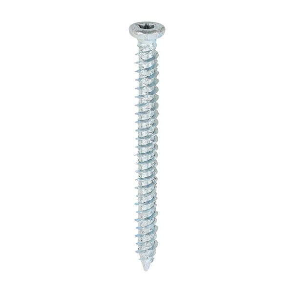 Concrete Bolts & Screws - Multi-Fix Concrete Screw - Countersunk - Zinc