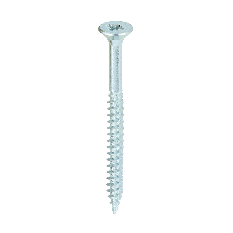 Twin-Thread Woodscrew - Zinc - Countersunk