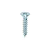 Twin-Thread Woodscrew - Zinc - Countersunk