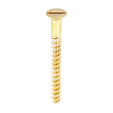 Brass Woodscrew - Countersunk