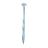 Twin-Thread Woodscrew - Zinc - Countersunk