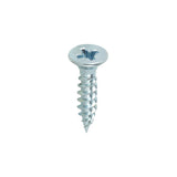 Twin-Thread Woodscrew - Zinc - Countersunk