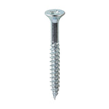 Twin-Thread Woodscrew - Zinc - Countersunk