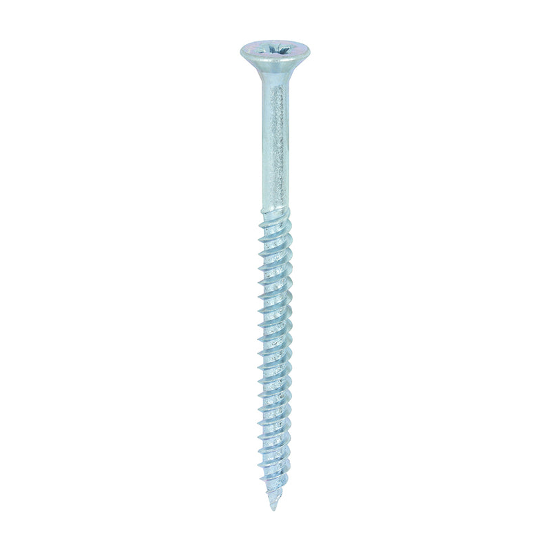 Twin-Thread Woodscrew - Zinc - Countersunk