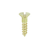 Brass Woodscrew - Countersunk