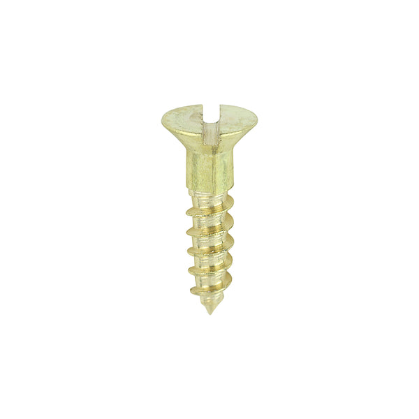 Brass Woodscrew - Countersunk