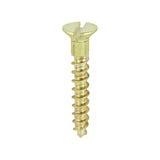 Brass Woodscrew - Countersunk