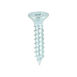 Twin-Thread Woodscrew - Zinc - Countersunk