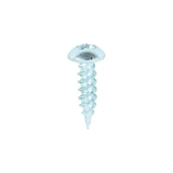Twin-Thread Woodscrew - Zinc - Roundhead