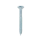 Twin-Thread Woodscrew - Zinc - Countersunk