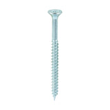 Twin-Thread Woodscrew - Zinc - Countersunk