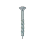 Twin-Thread Woodscrew - Zinc - Countersunk