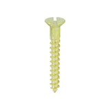 Brass Woodscrew - Countersunk