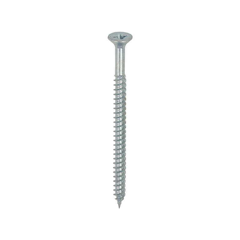 Twin-Thread Woodscrew - Zinc - Countersunk