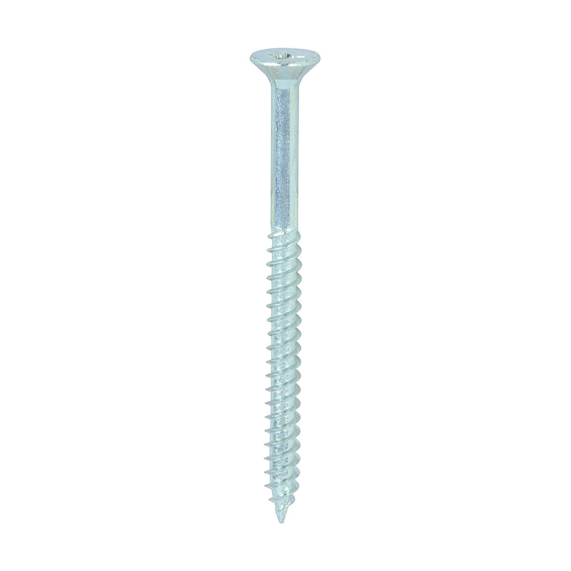 Twin-Thread Woodscrew - Zinc - Countersunk