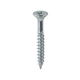 Twin-Thread Woodscrew - Zinc - Countersunk