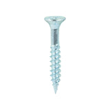 Twin-Thread Woodscrew - Zinc - Countersunk