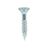 Twin-Thread Woodscrew - Zinc - Countersunk