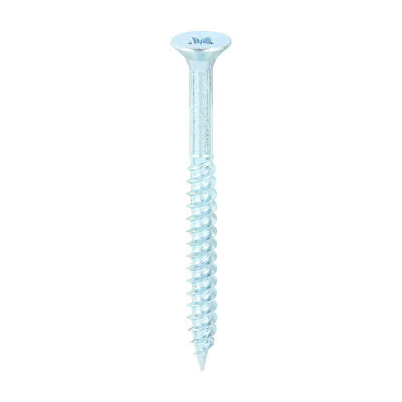 Twin-Thread Woodscrew - Zinc - Countersunk