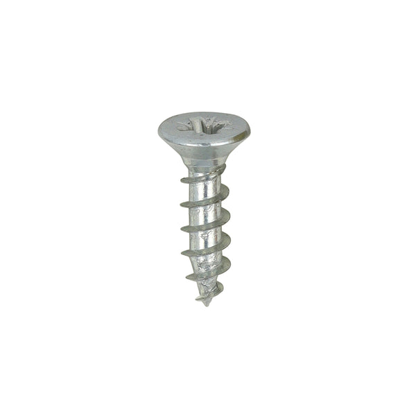 Solo Woodscrew - Zinc - Countersunk