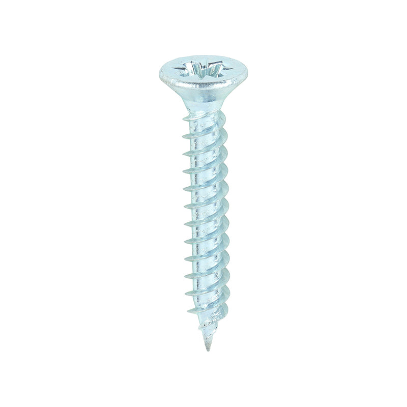 Solo Woodscrew - Zinc - Countersunk