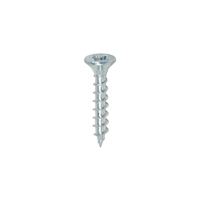 Solo Woodscrew - Zinc - Countersunk