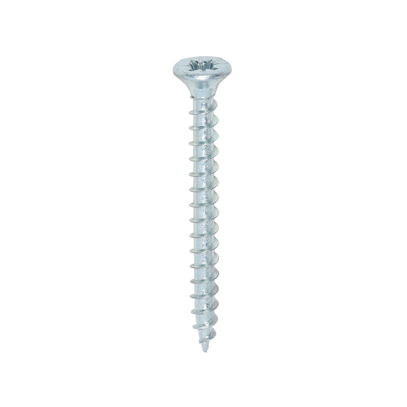 Solo Woodscrew - Zinc - Countersunk