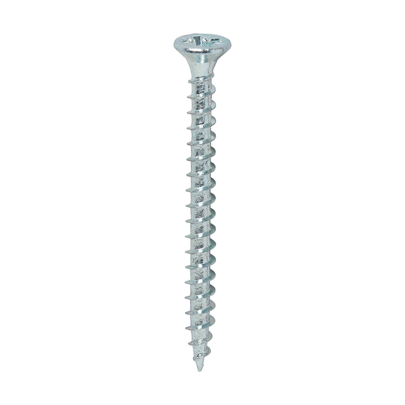 Solo Woodscrew - Zinc - Countersunk