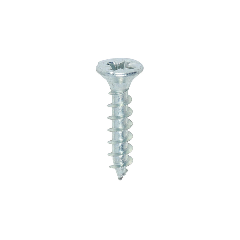 Solo Woodscrew - Zinc - Countersunk