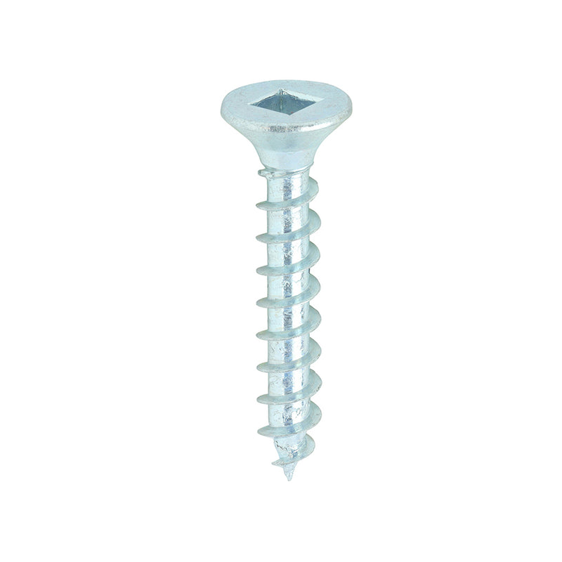 Solo Woodscrew - Zinc - Countersunk