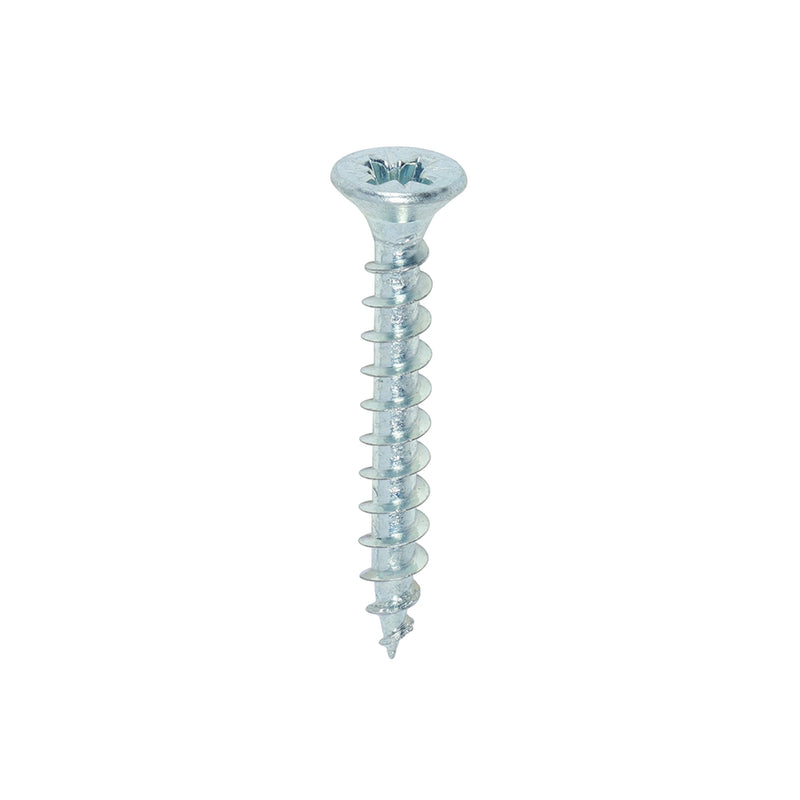 Solo Woodscrew - Zinc - Countersunk