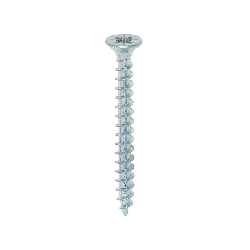 Solo Woodscrew - Zinc - Countersunk