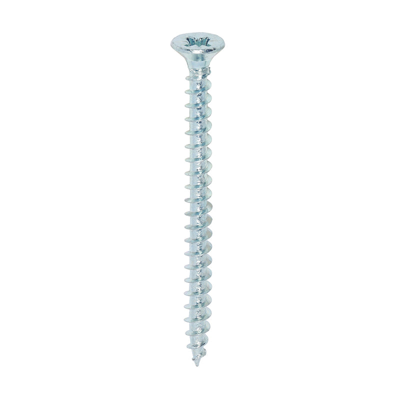 Solo Woodscrew - Zinc - Countersunk
