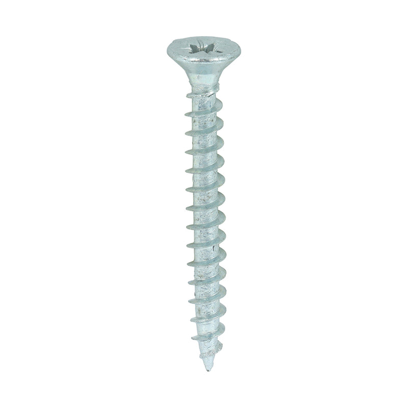 Solo Woodscrew - Zinc - Countersunk