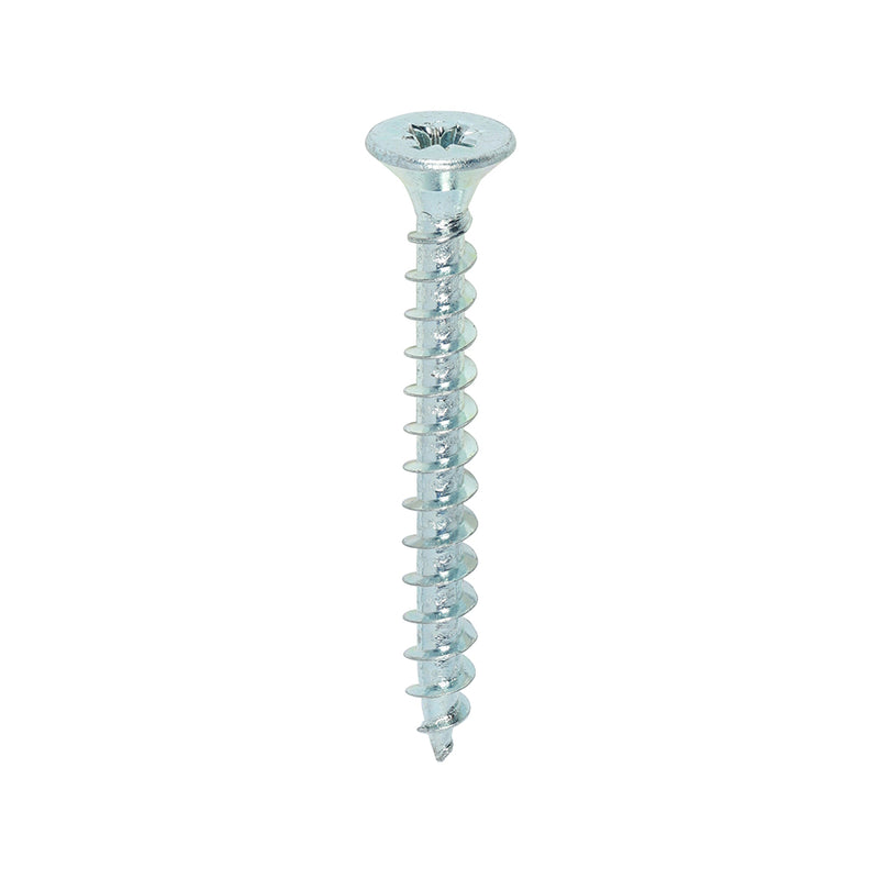 Solo Woodscrew - Zinc - Countersunk