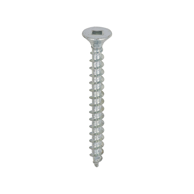 Solo Woodscrew - Zinc - Countersunk