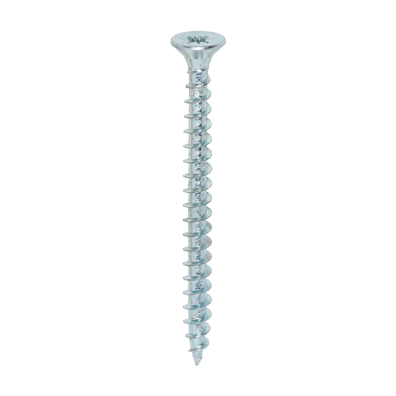 Solo Woodscrew - Zinc - Countersunk