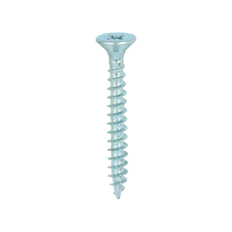 Solo Woodscrew - Zinc - Countersunk