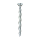 Solo Woodscrew - Zinc - Countersunk