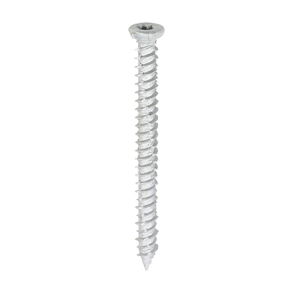 Concrete Bolts & Screws - Multi-Fix Concrete Screw - Countersunk - Silver Organic