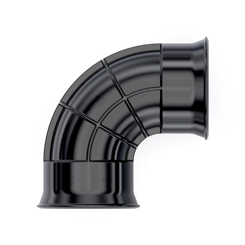 Twinwall Fittings, designed to provide secure connections and transitions between sections of twinwall pipe in drainage and water management systems. These fittings are ideal for creating leak-free joints, bends, and junctions in both residential and commercial applications. Image highlights the durable construction, easy installation, and compatibility with various twinwall pipe sizes, ensuring efficient water flow and long-lasting performance in drainage systems