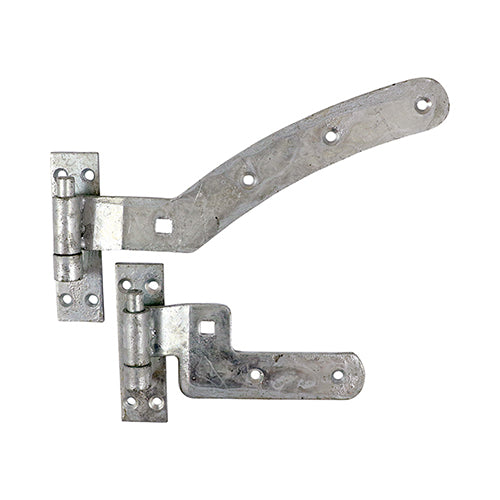 Exterior Gate & Door Hinges - Curved Rail Hinges