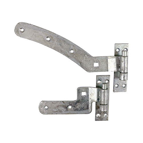 Exterior Gate & Door Hinges - Curved Rail Hinges