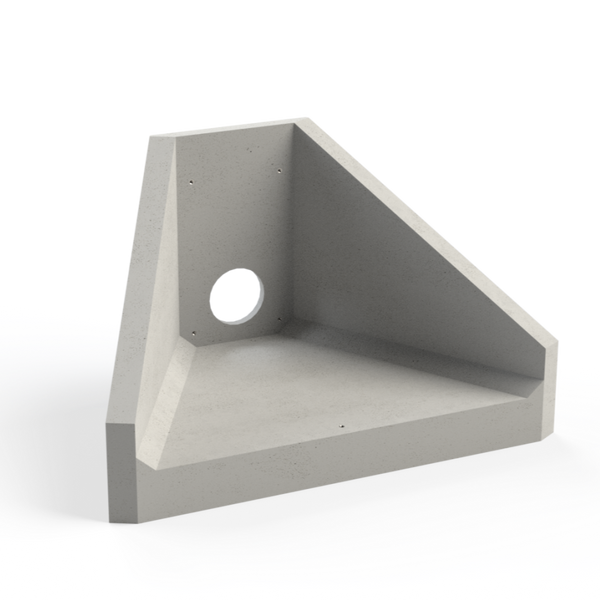 GRC (Glass Reinforced Concrete) Headwalls, designed to provide structural support and protection for drainage systems, culverts, and irrigation outlets. These headwalls offer durability and resistance to harsh weather conditions, making them ideal for use in both urban and rural drainage applications. Image highlights the strong, weather-resistant GRC construction and precise design, ensuring reliable functionality and longevity in various environments