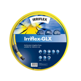 Irriflex GLX hose wrapped up in packaging on a white background