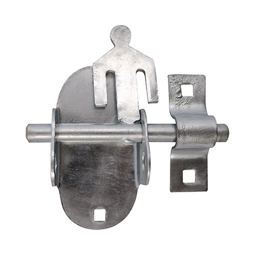Exterior Gate & Door Furniture - Oval Padbolt