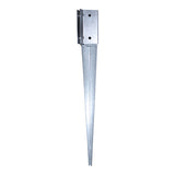 Fence Post Fittings - Drive In Post Spike - Bolt Secure